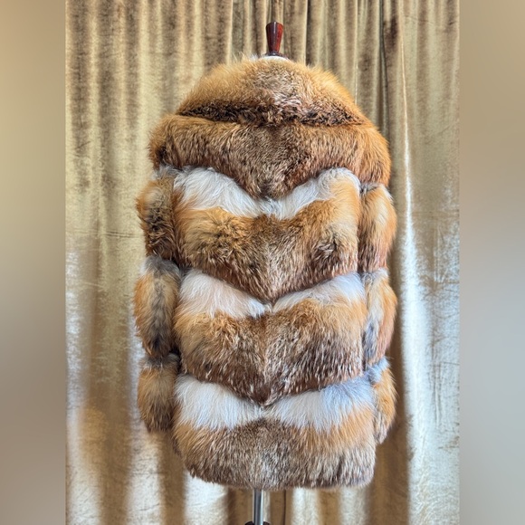 Vintage 1970s Red Fox Fur Coat | Med-M/L - Picture 2 of 10